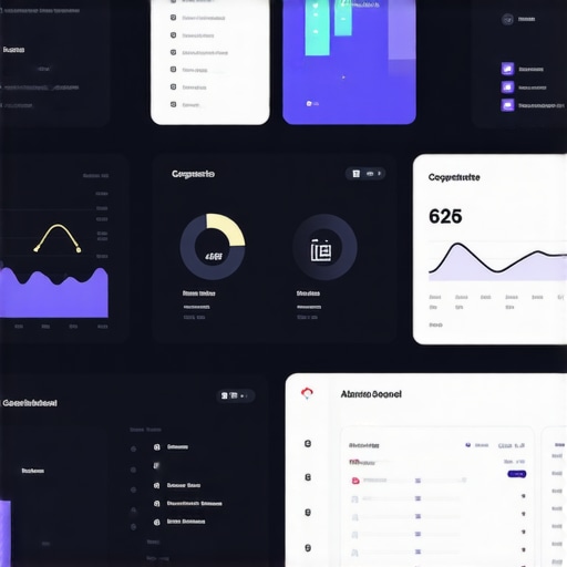 Advanced Local SEO Analytics Dashboard A detailed dashboard displaying local search performance metrics, competitor insights, and customer engagement data
