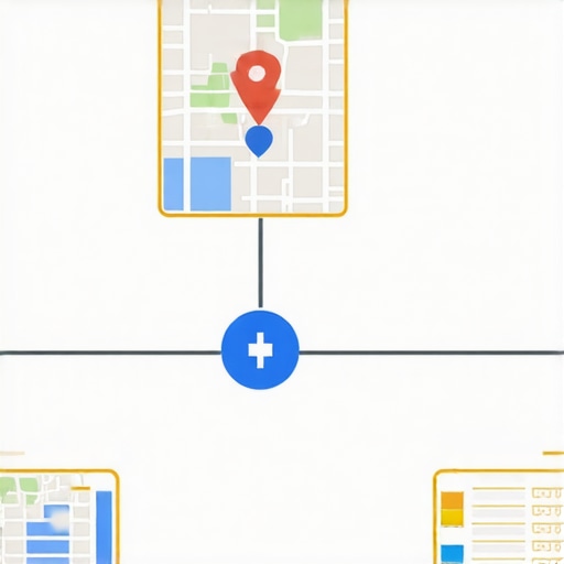 Structured Data for Local SEO Success Diagram showing structured data elements integrated into a local business website for improved Google Maps ranking.