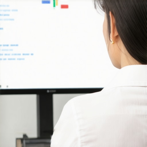 SEO specialist working on business profile optimization