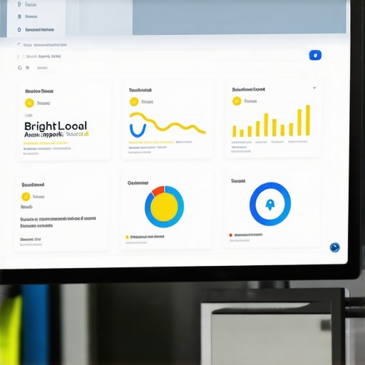 Screenshot of SEO tools for local business ranking management.