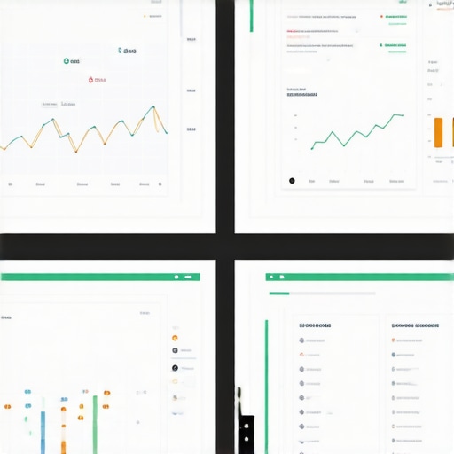 A professional in digital marketing reviewing local SEO analytics on multiple monitors