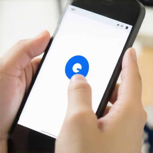 Person uploading a business verification video on a mobile device to fix verification loops.